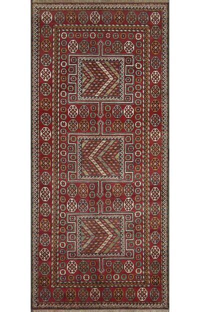 ANTIQUE CAUCASIAN PERPEDIL DESIGN ca 1920/17