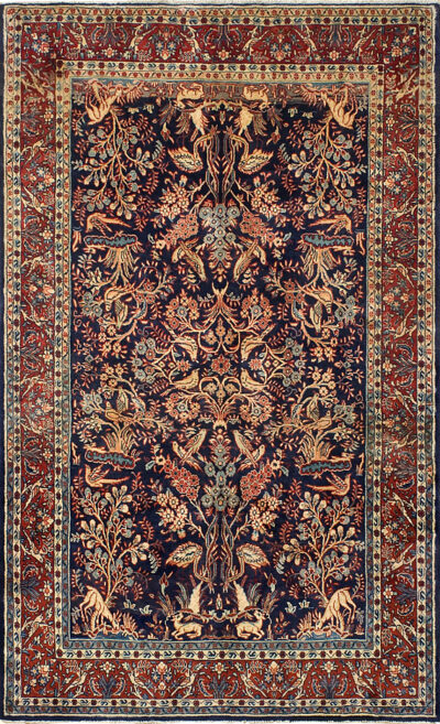 antique iran-sarouk 1890\004