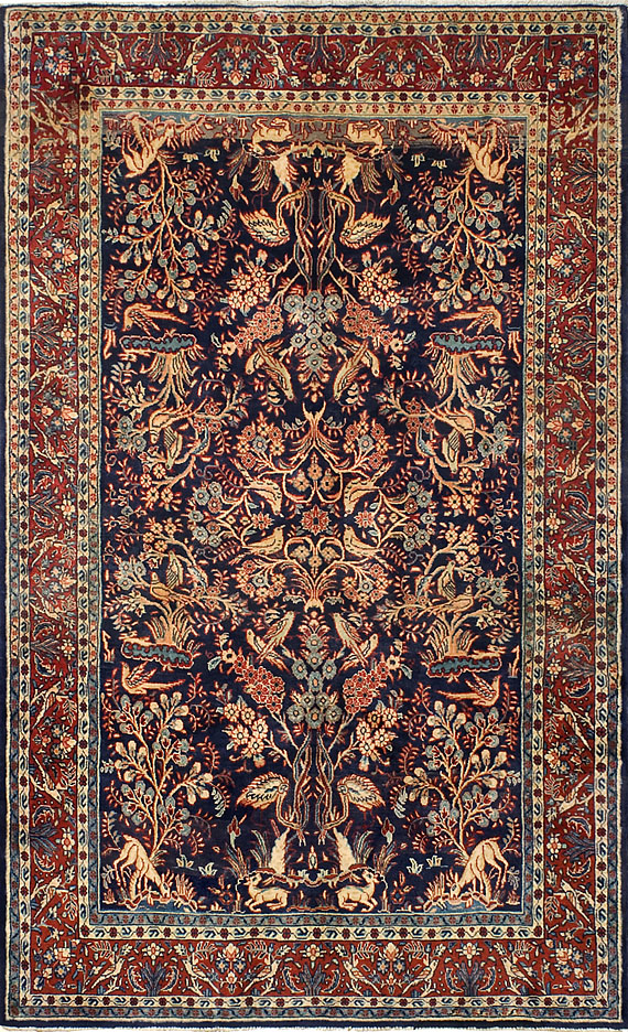 antique iran-sarouk 1890\004